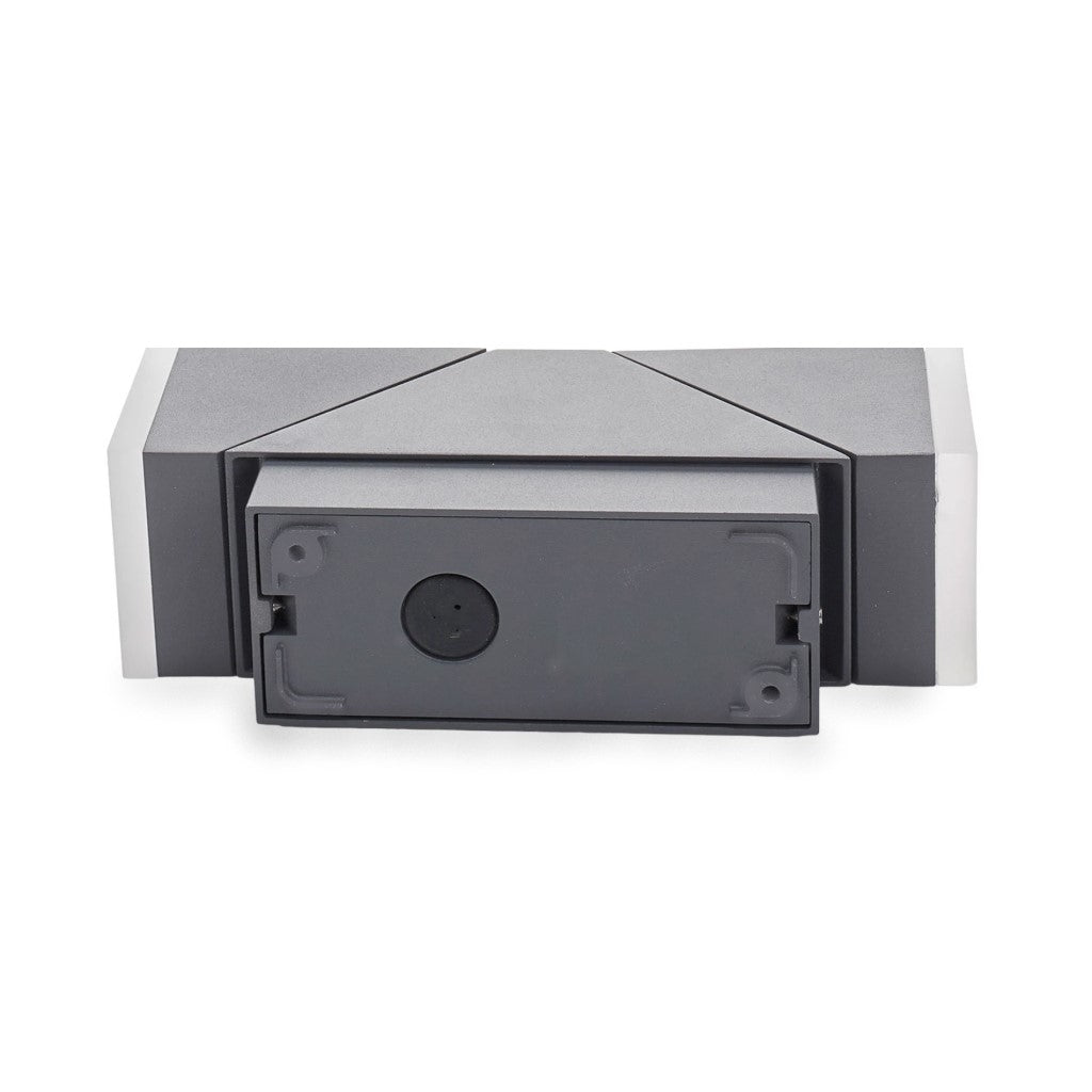 Verstelbare Buitenwandlamp met Sensor Michael | 13W 2700K IP54