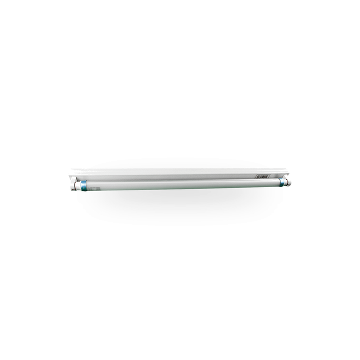 Rax armatuur met geplaatste led tl buis