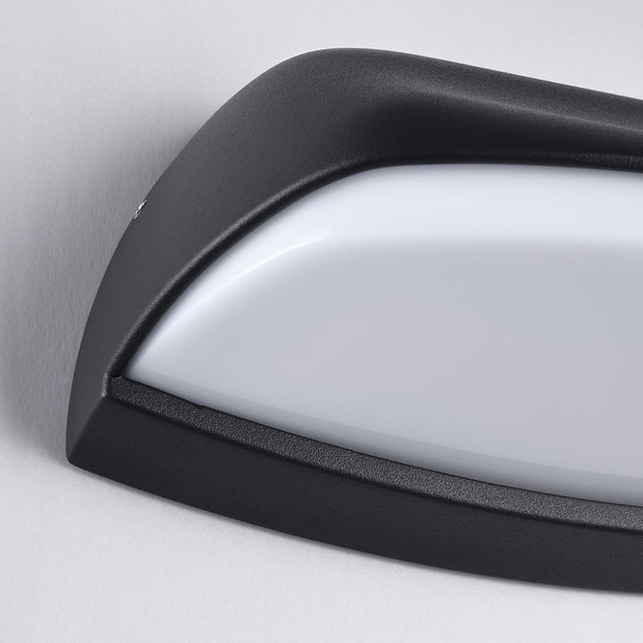 Buitenwandlamp Jessy Zwart | 12W 2700K Voordeur