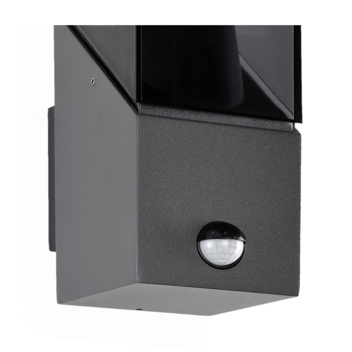 Detail van de sensor van de buiten wandlamp Jasper